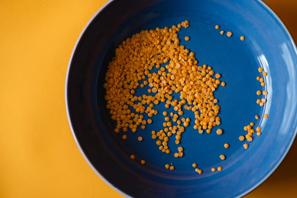 how to cook lentils by rinsing them before boiling
